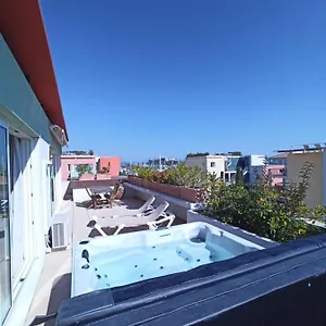  Lejlighed Rooftop- Jacuzzi - Terrasse - Parking